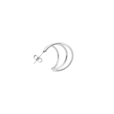 Bandhu Wire Earrings - Silver