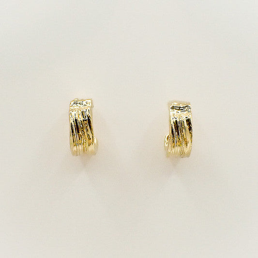 Ornella Earrings - Gold plated