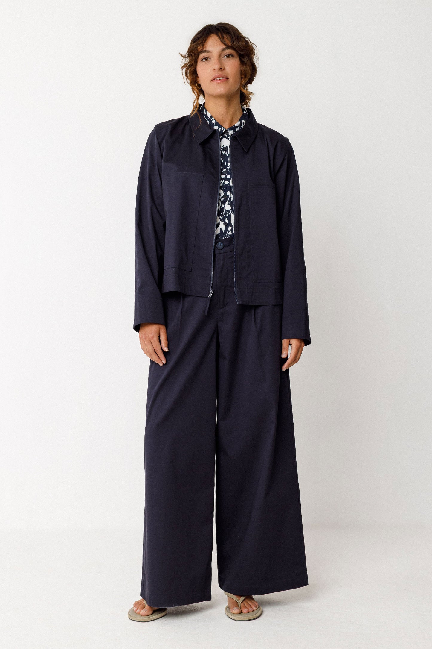 Ena Trousers - Navy