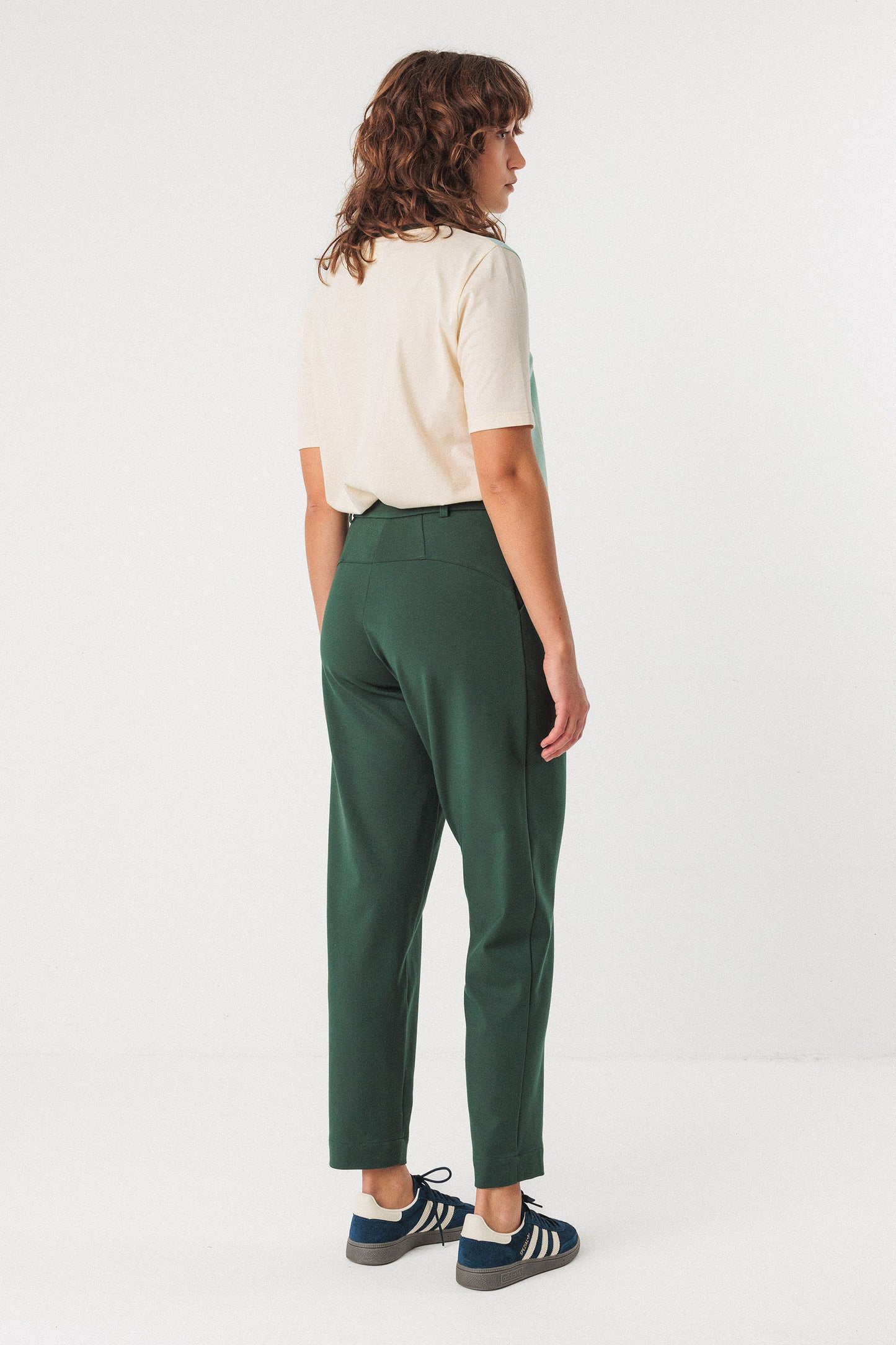 LAST ONE IN 40 - Ezama Trousers - Dark Green