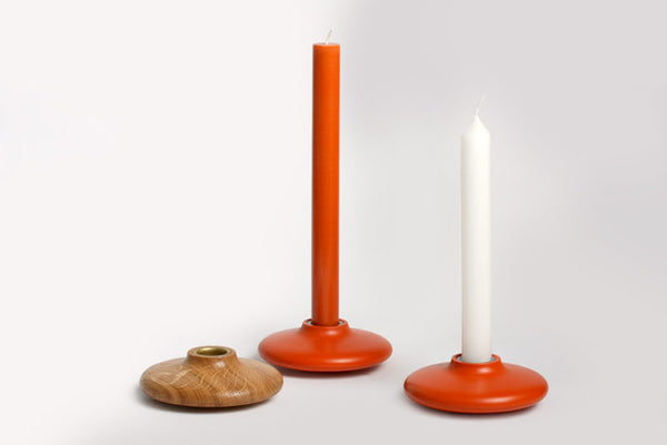 Candle Holder Flitsh - Rusty Orange