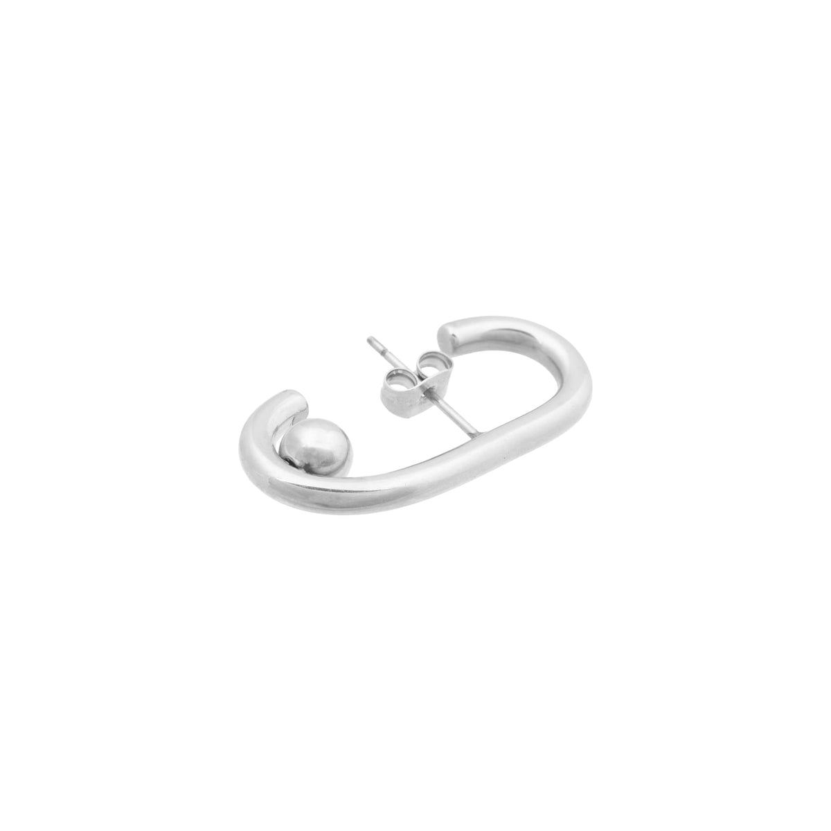 Fuse Earrings - Silver