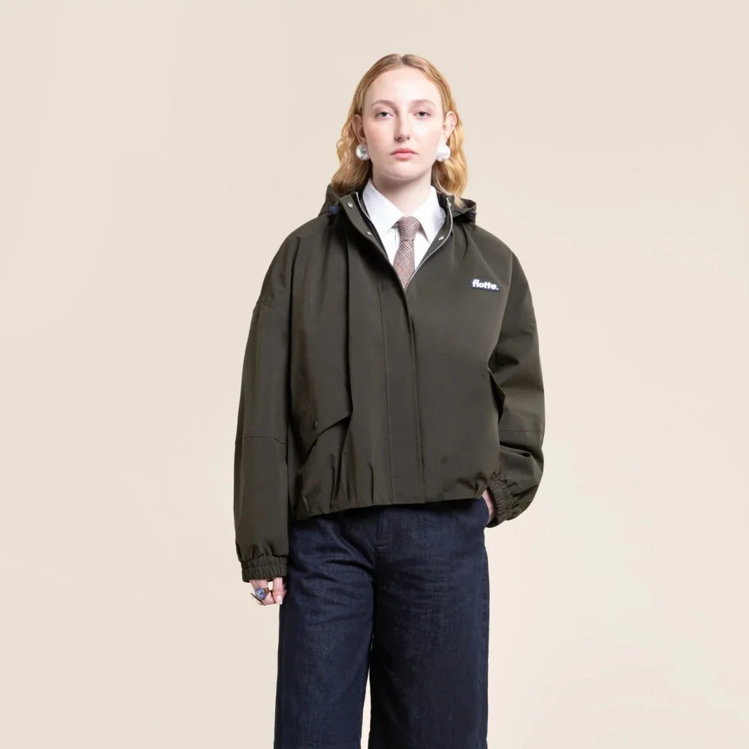 Garance Waterproof Blouson - Kaki