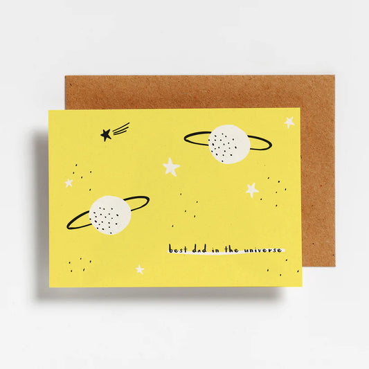 Postcard - Best dad in the universe