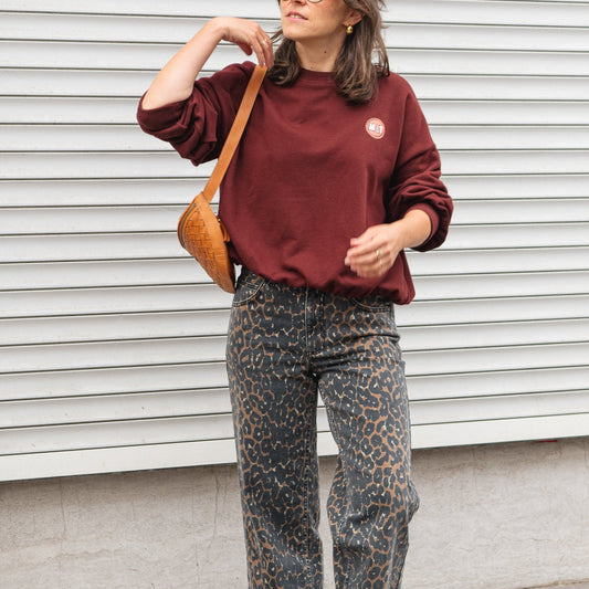 Romy Sweater - Burgundy