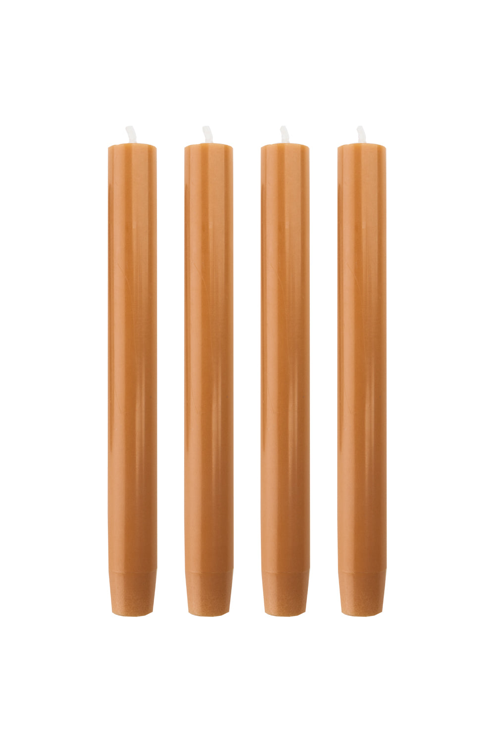 Taper Candles Glumi Set/4 - Orange