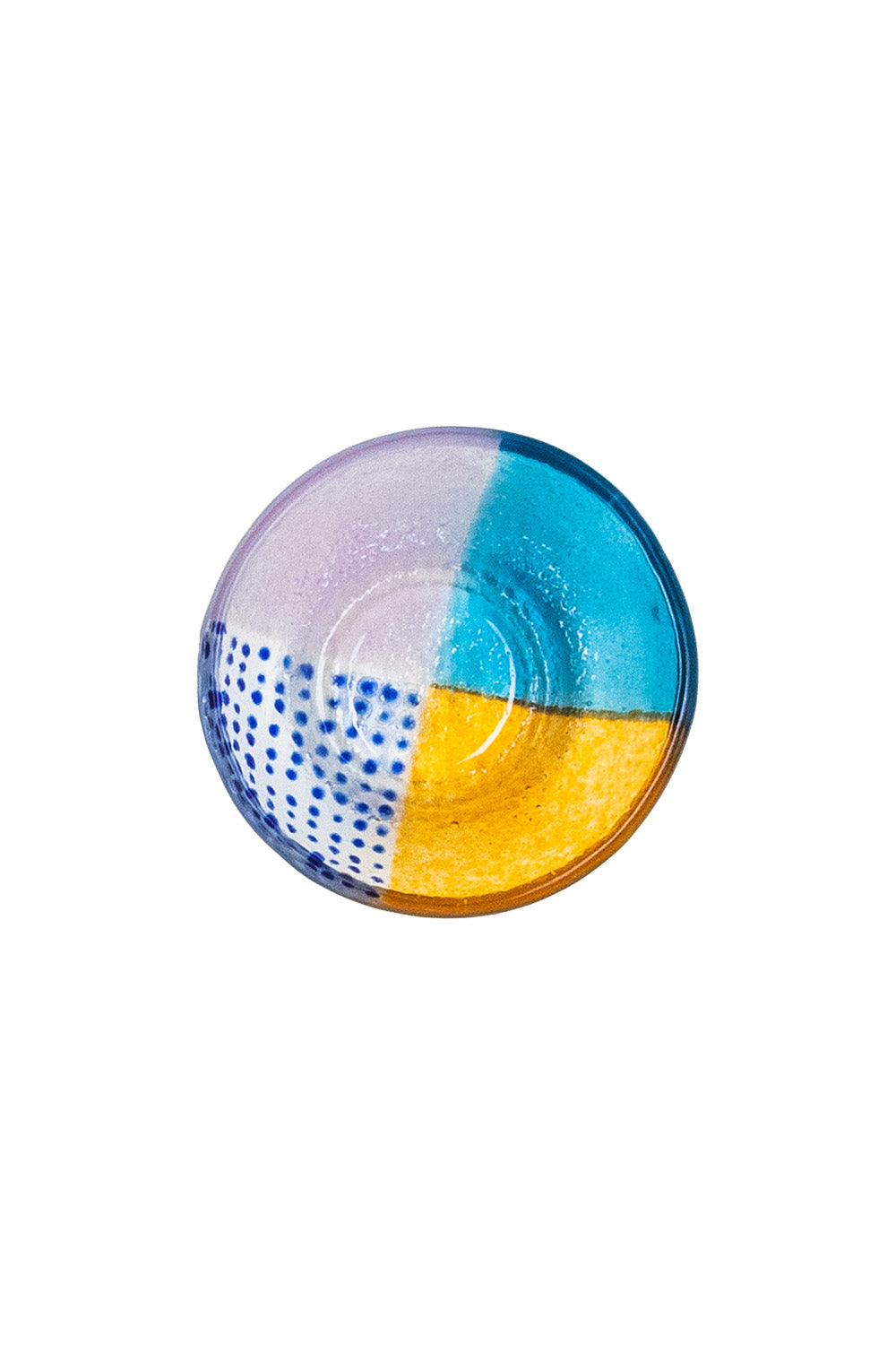 Glass Bowl S Floating Hues - Multicolor