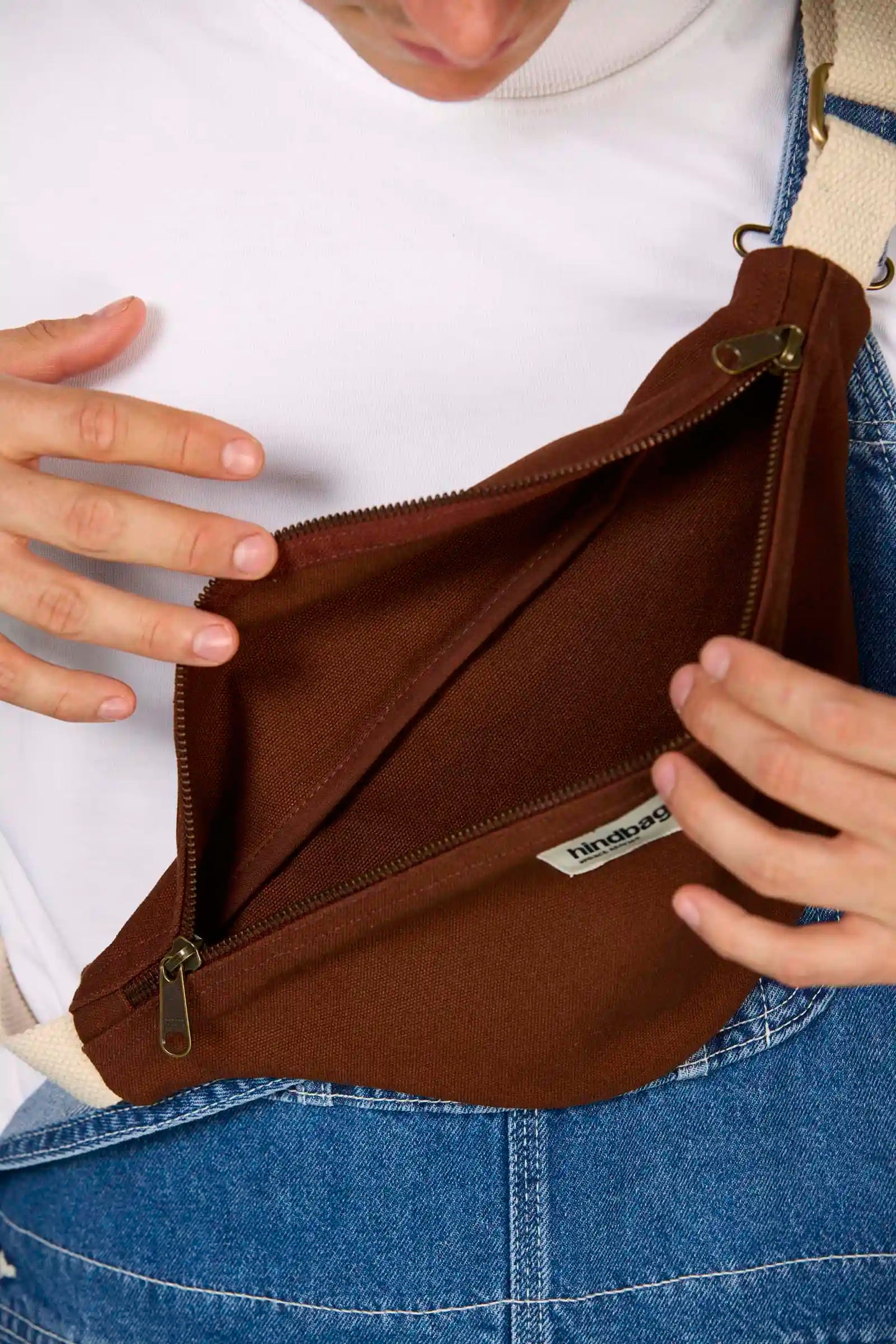 Olivia Banana bag - Chocolate