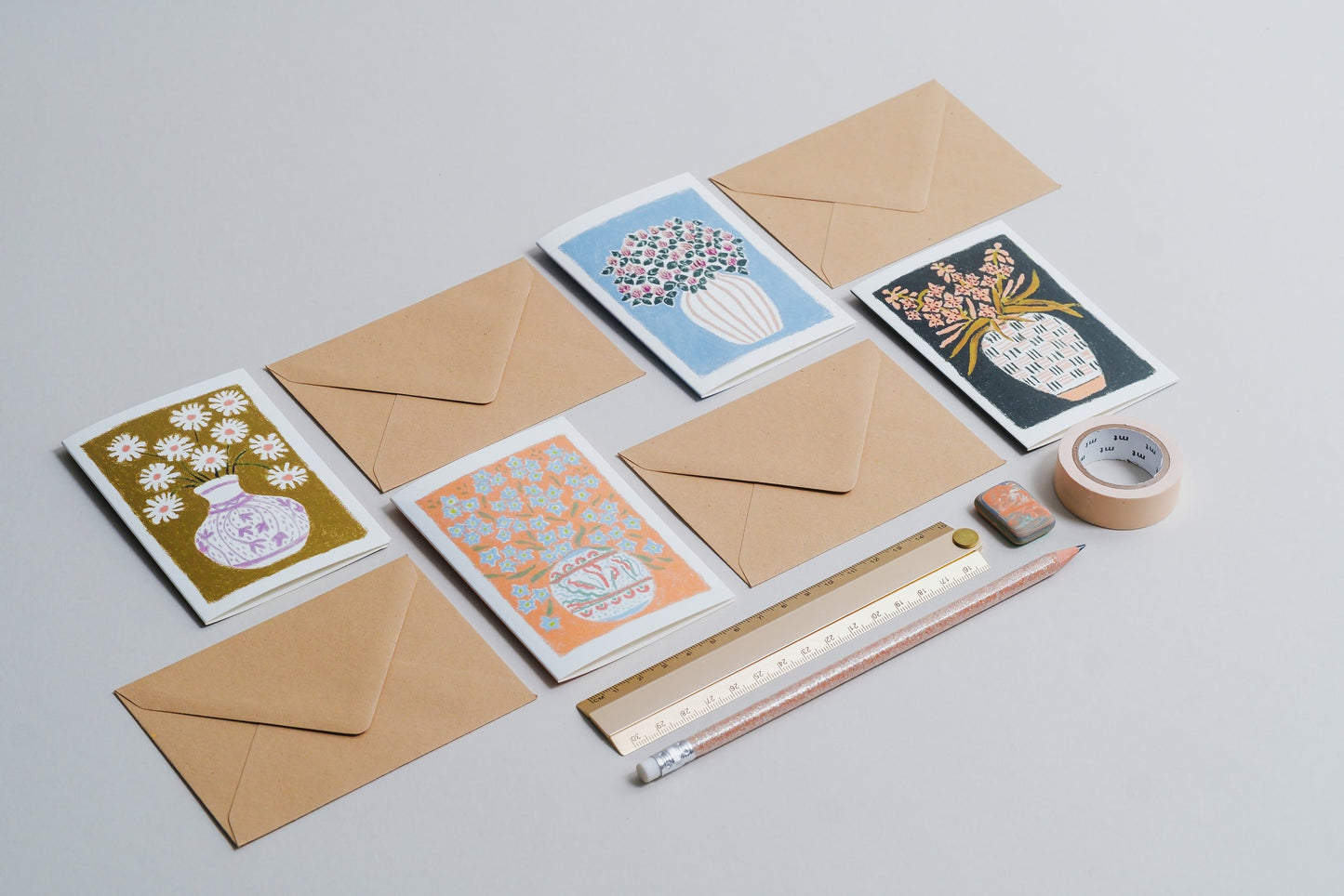 Mini Greeting Card - Wild Daisy