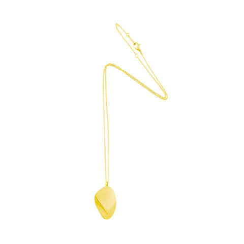 Bandhu Sculp Necklace - Gold