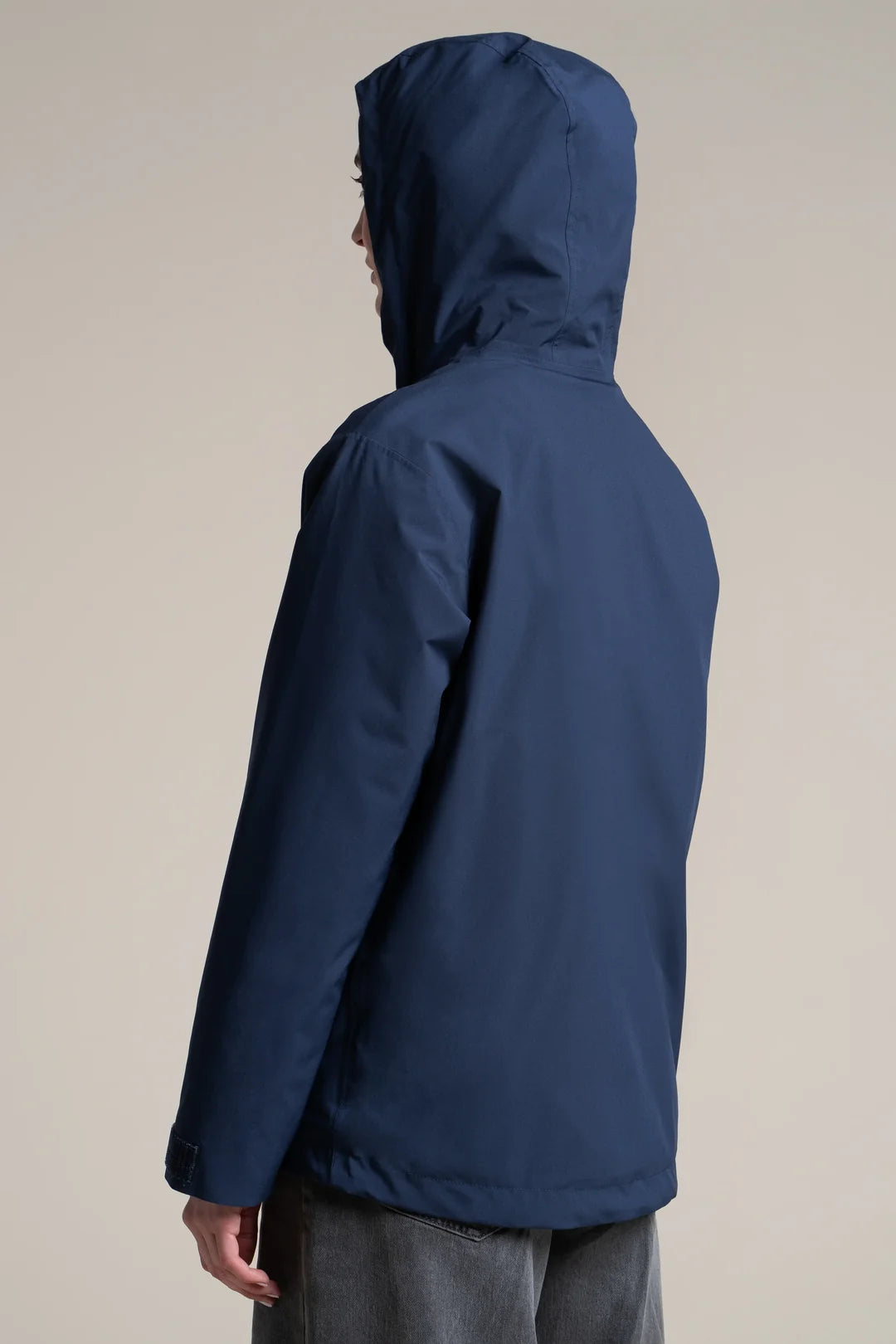 Lazare Short Waterproof Parka - Indigo