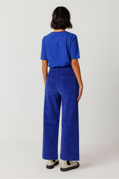 LAST ONE in 36 - Leartza Trousers - Indigo Blue