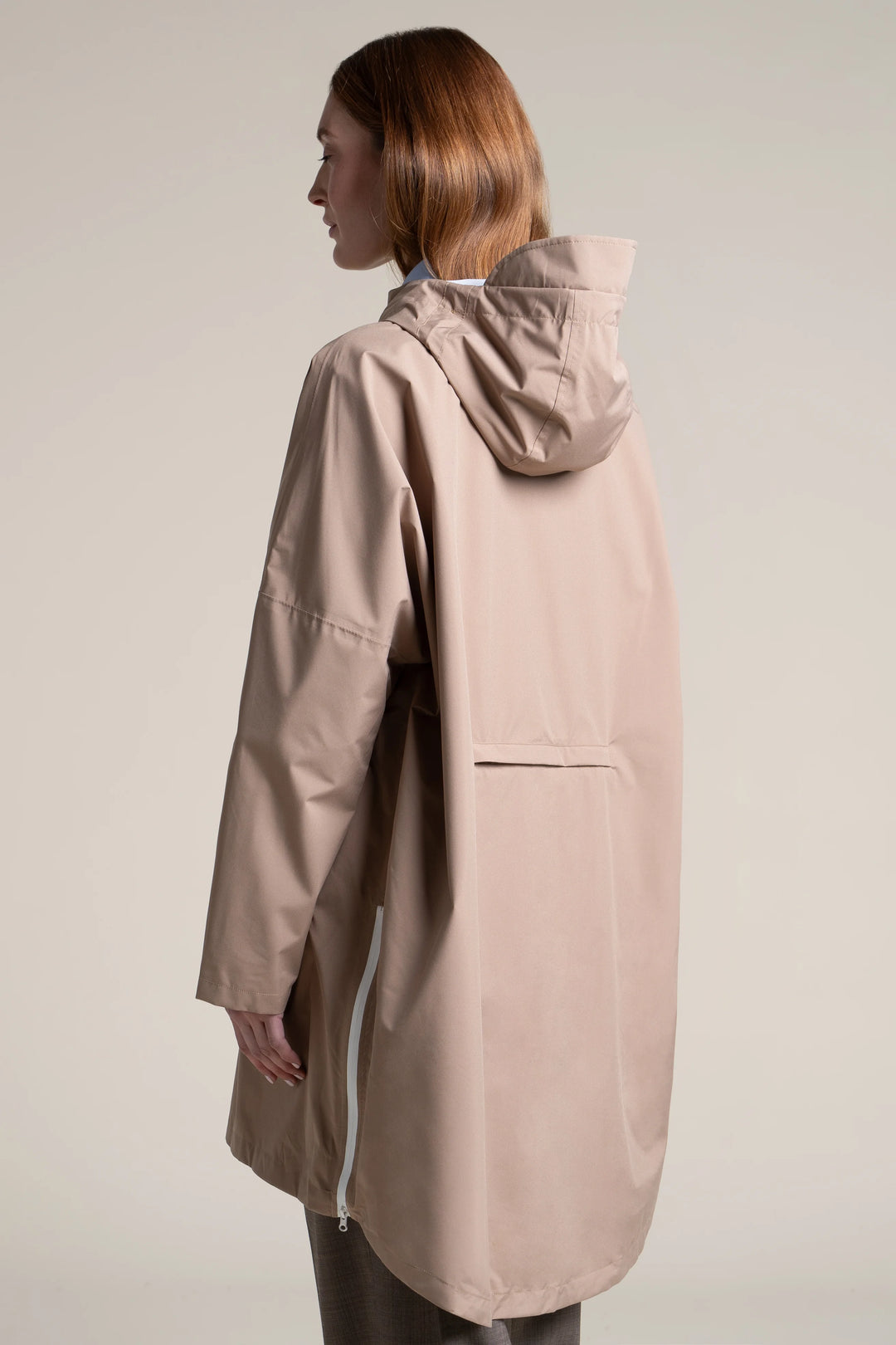 Liberté Waterproof Rain Cape Coat - Sahara