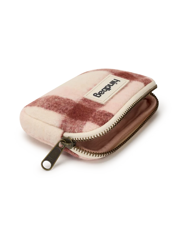 Hindbag Lili Coin Purse - Pink Tartan