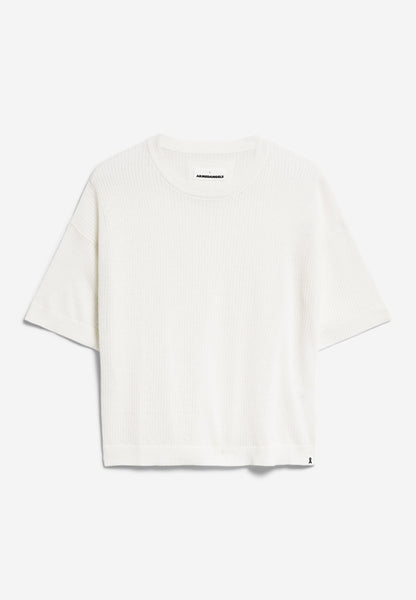 LAST ONE in XS - Lillaas Lino T-Shirt - Off White