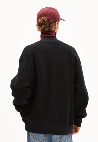 LAST ONE in L - Lomaar Felpa Sweater - Black