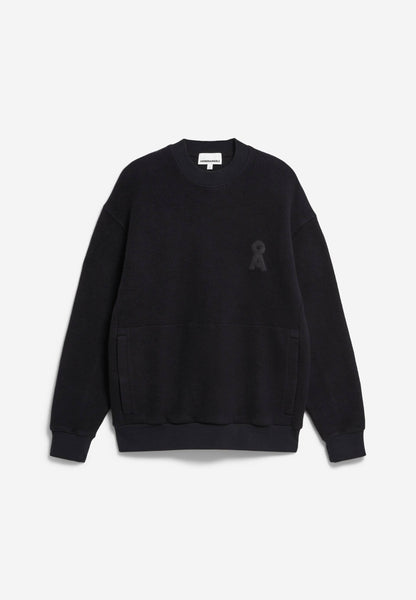 LAST ONE in L - Lomaar Felpa Sweater - Black