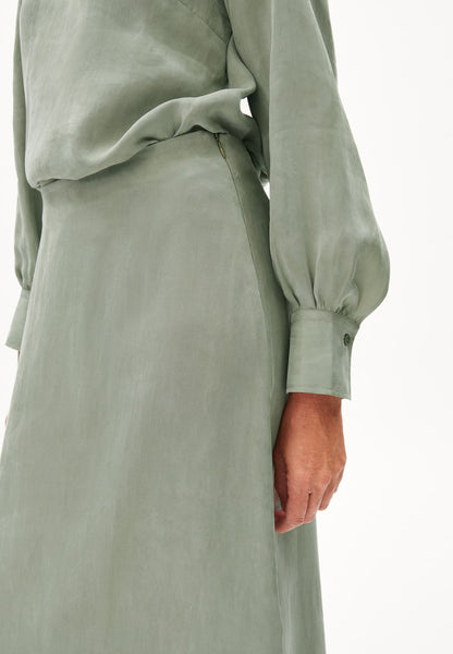 Milajaa Skirt - Grey Green