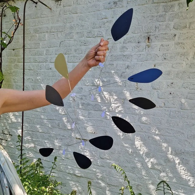 Kinetic Mobile Blackbird - Black&Gold