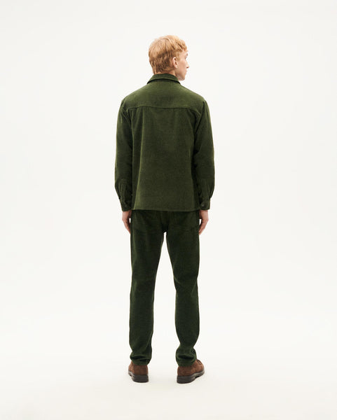 Theo Overshirt - Bottle Green