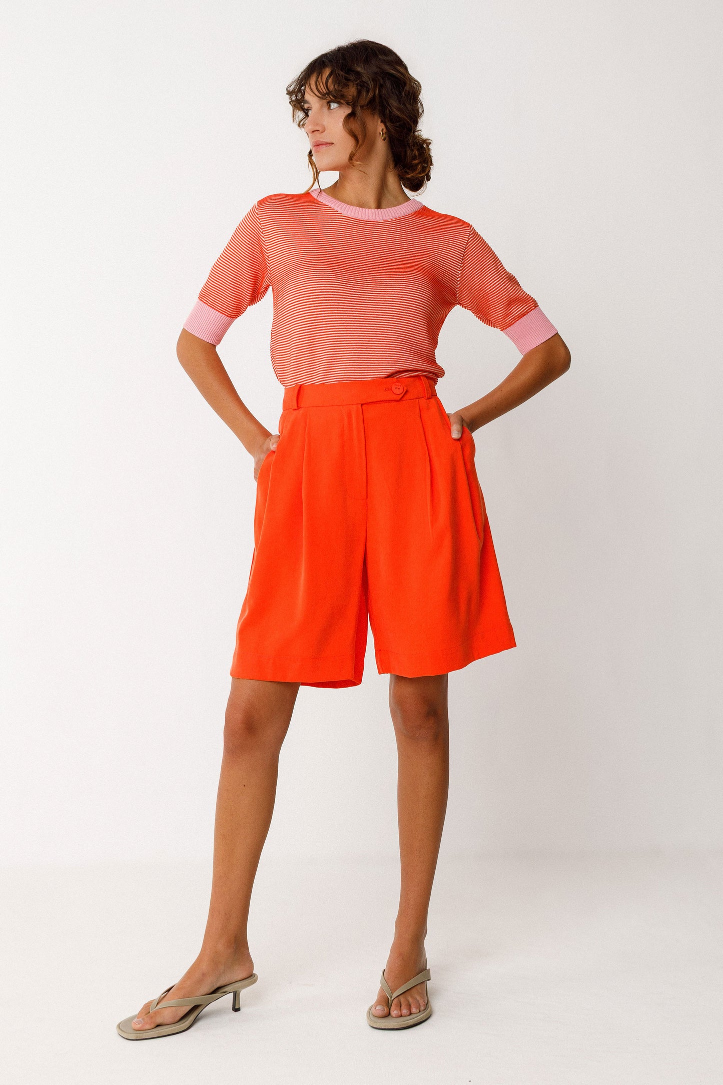 Muike Jumper - Pink/Orange