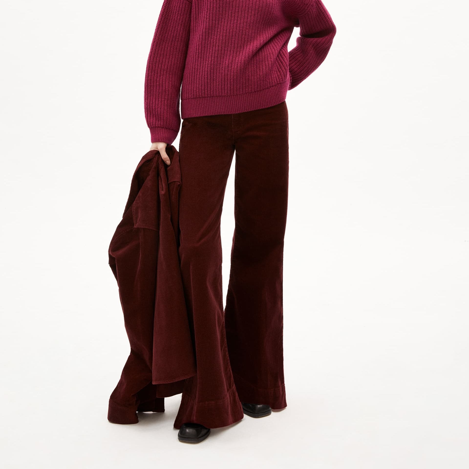 Murliaa Corduroy Pants - Cranberry Juice