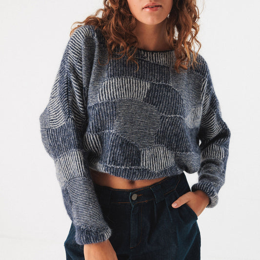 LAST ONE in 38 - Naia Sweater - Blue