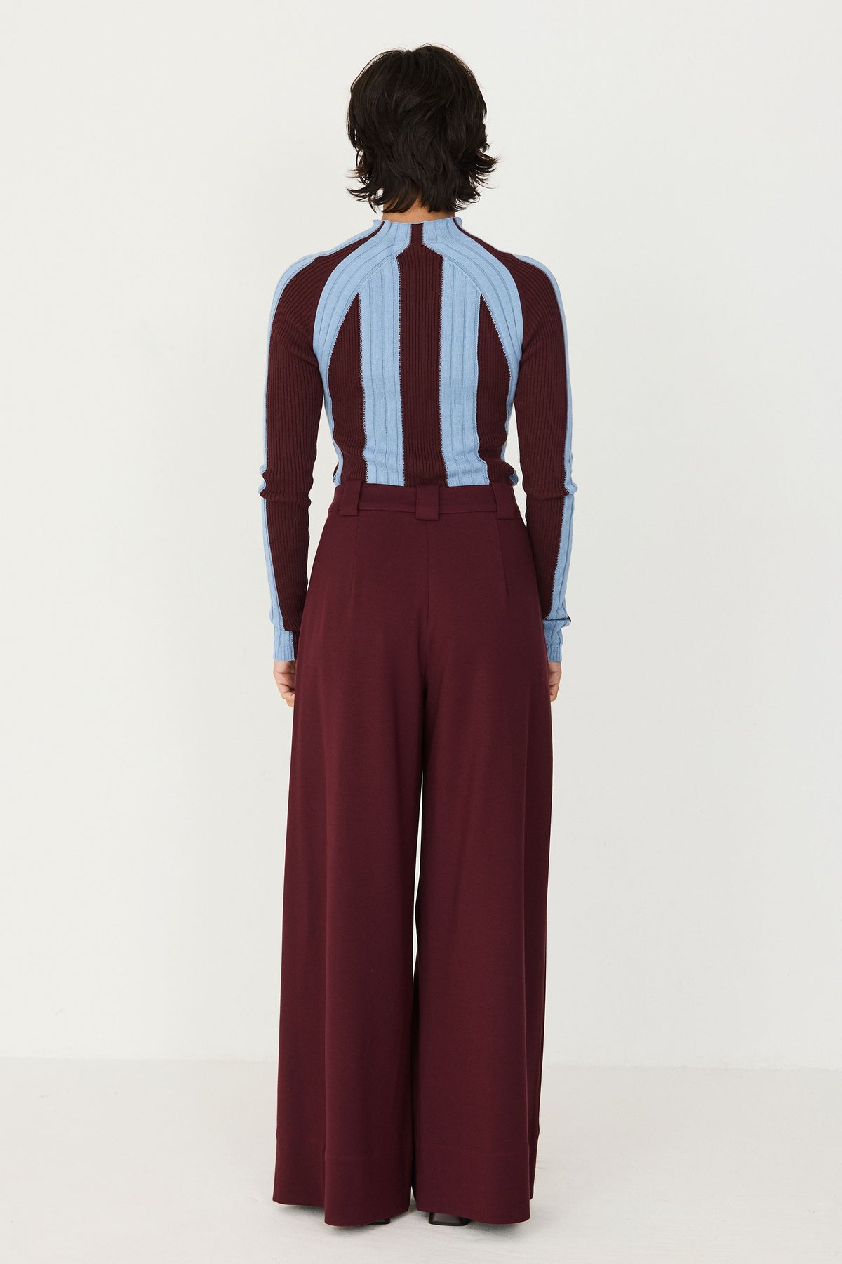 Nia Trousers - Burgundy