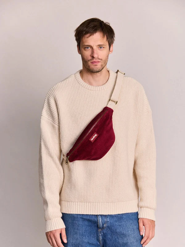 Olivia Banana bag - Velvet Bordeaux