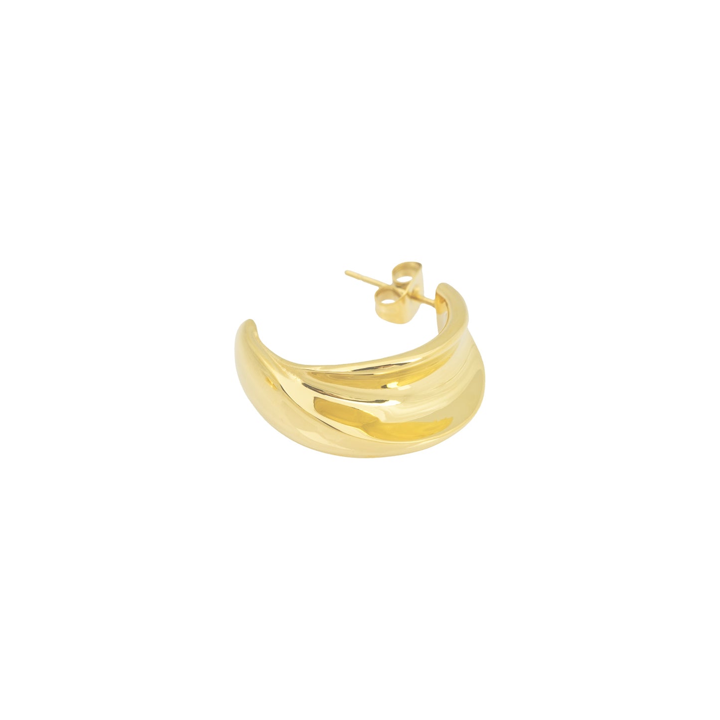 Bandhu Onda Earrings - Gold
