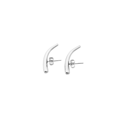 Bandhu In Ear Earrings - Silver