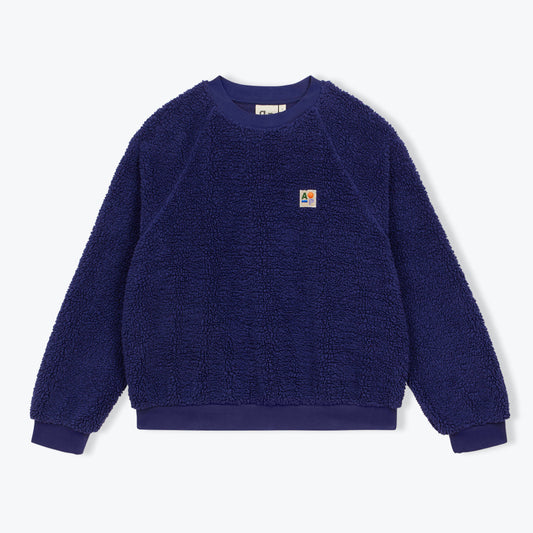 Sweatshirt Sherpa - Navy