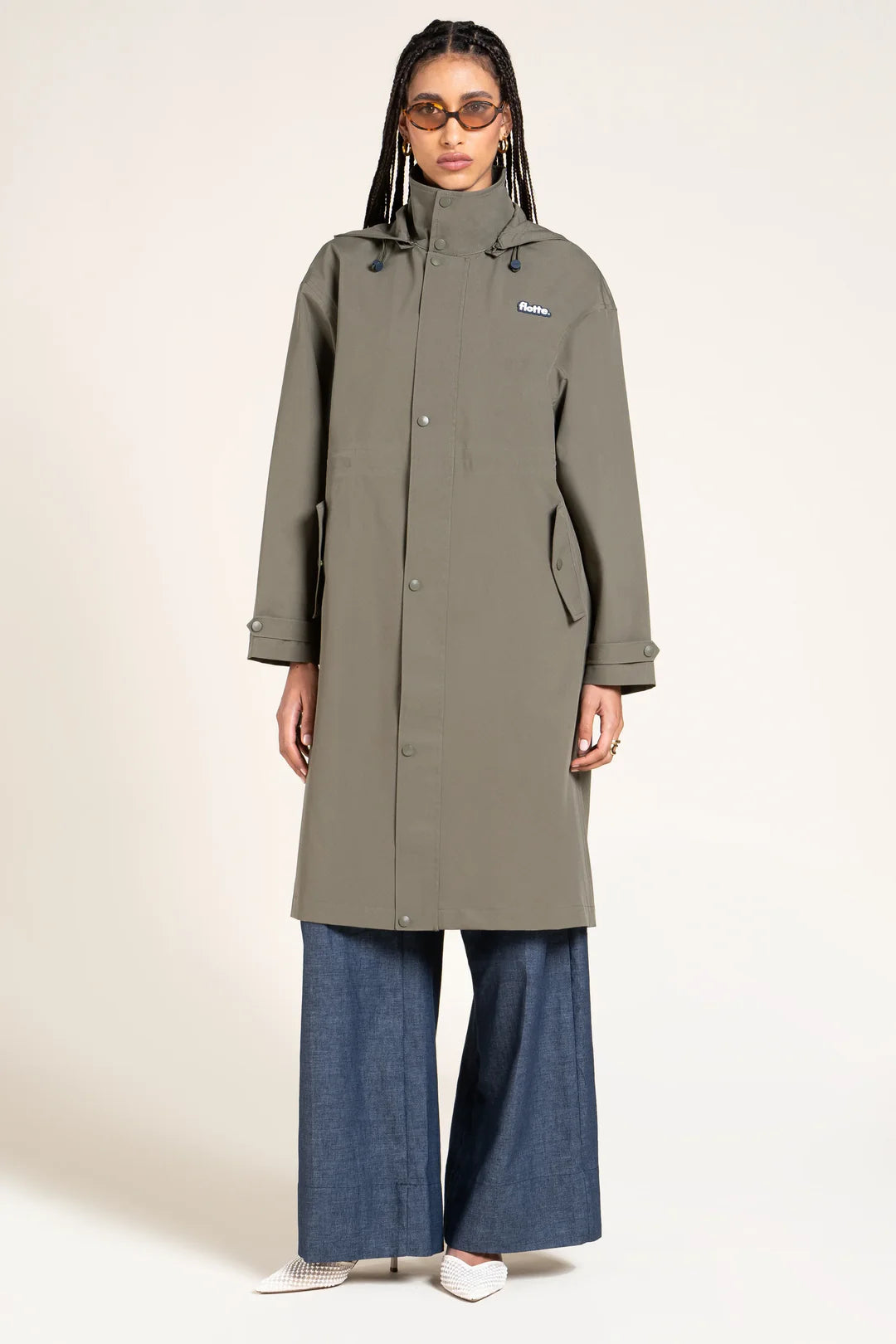 Darius Long Parka - Kaki