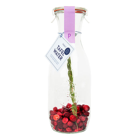 Table Water Carafe - Cranberry, Cherry and Rosemary