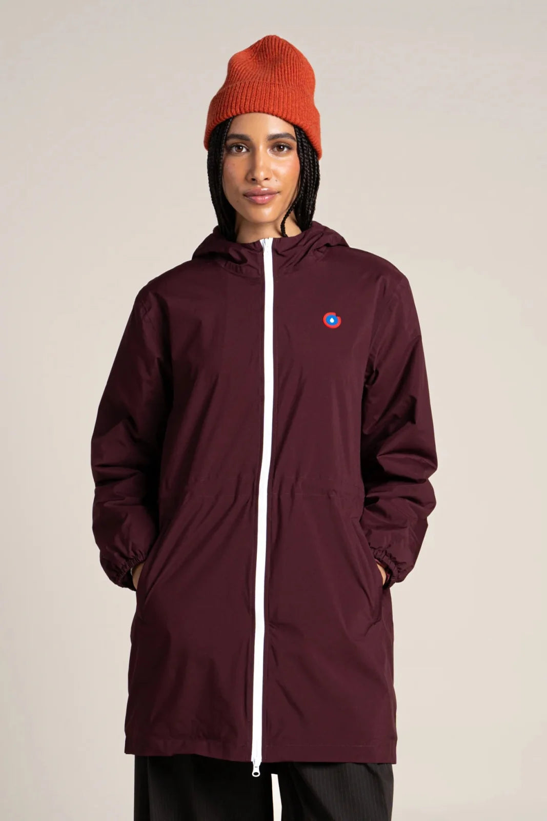 Pompidou Waterproof Parka - Plum