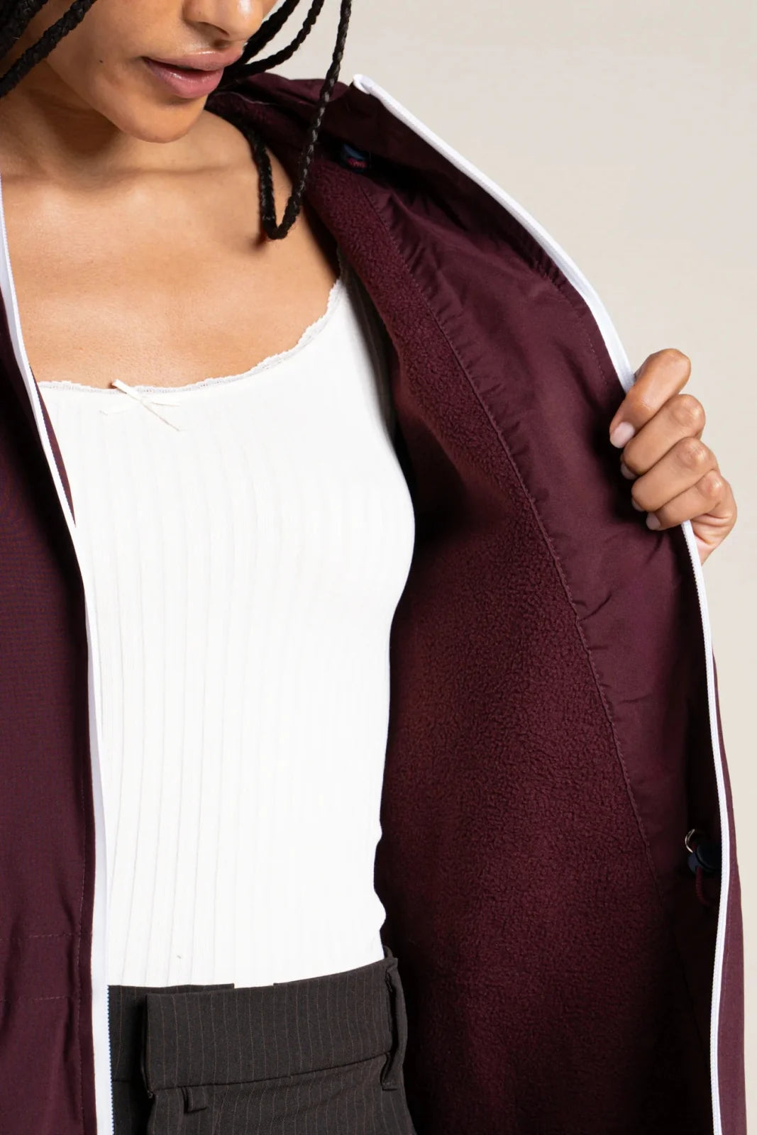 Pompidou Waterproof Parka - Plum