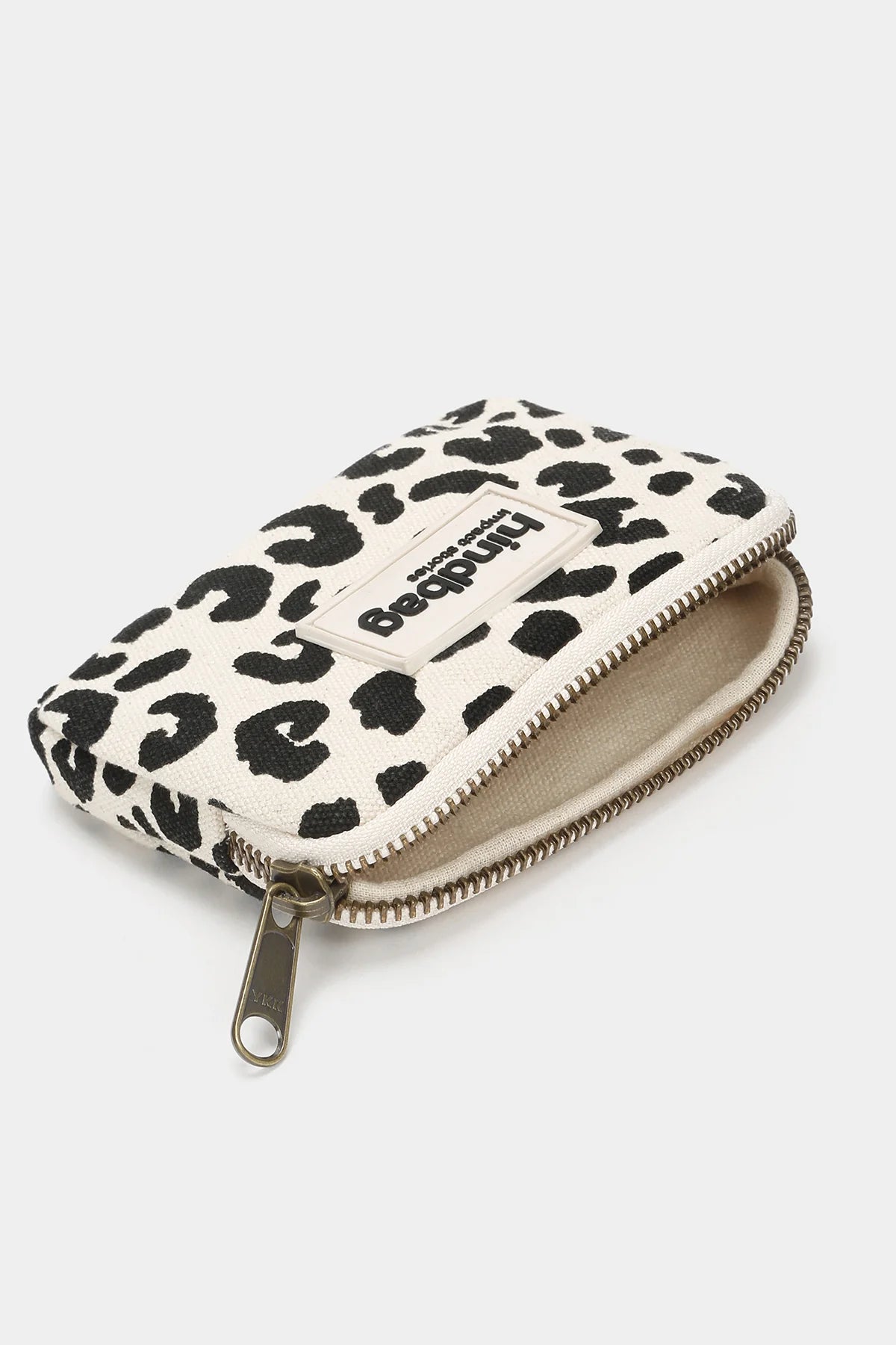 Hindbag Lili Coin Purse - Leopard Beige