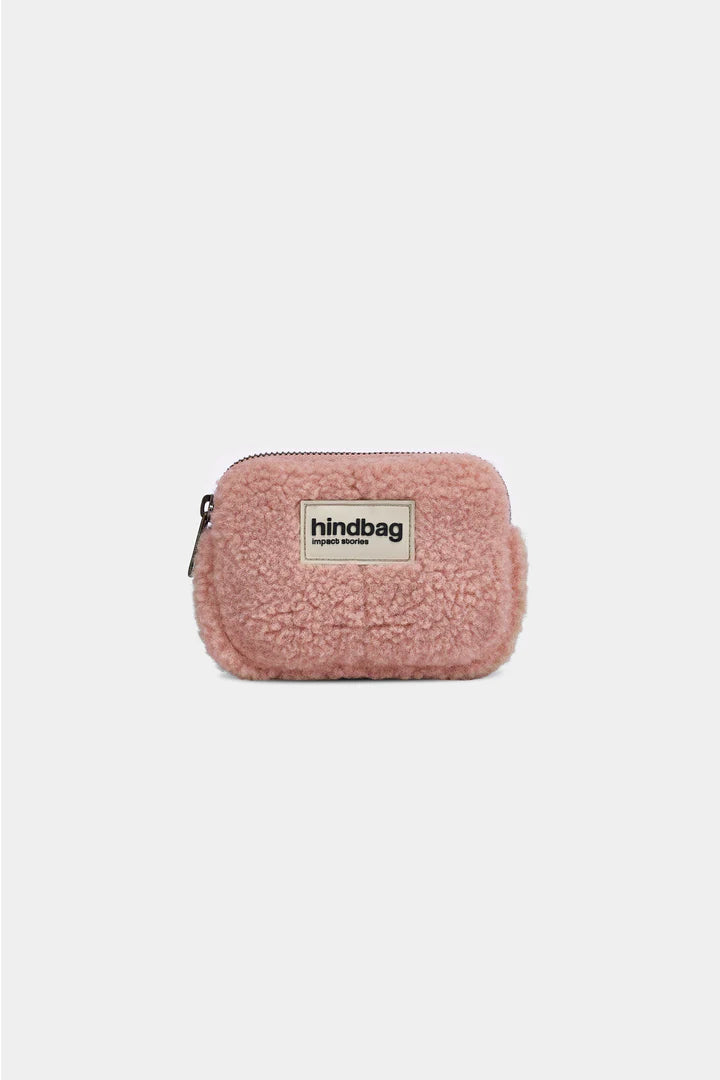 Hindbag Lili Coin Purse - Teddy Powder Pink