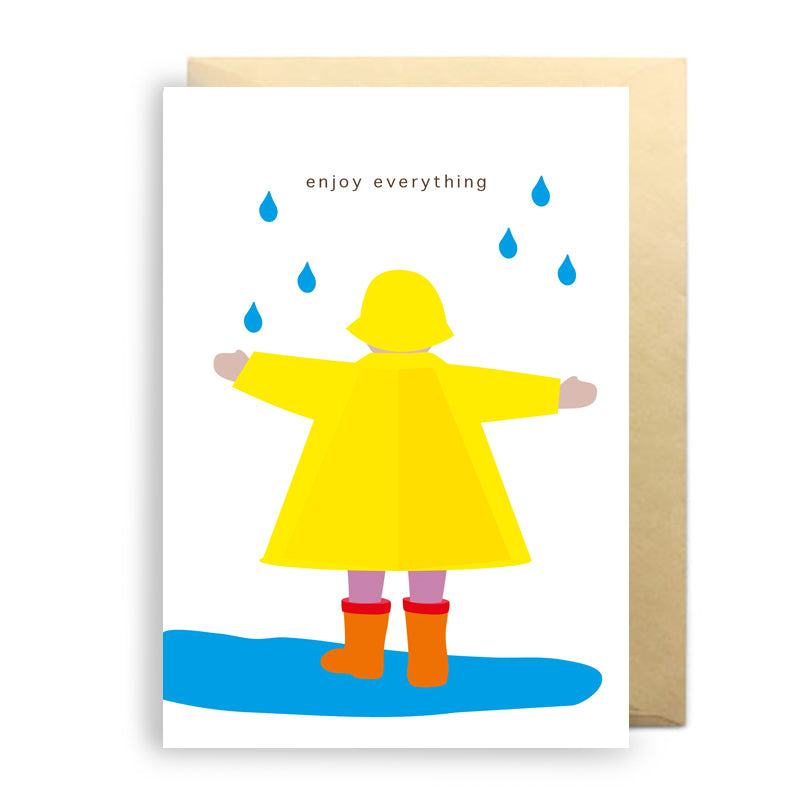 Greeting Card - Enjoy Everything