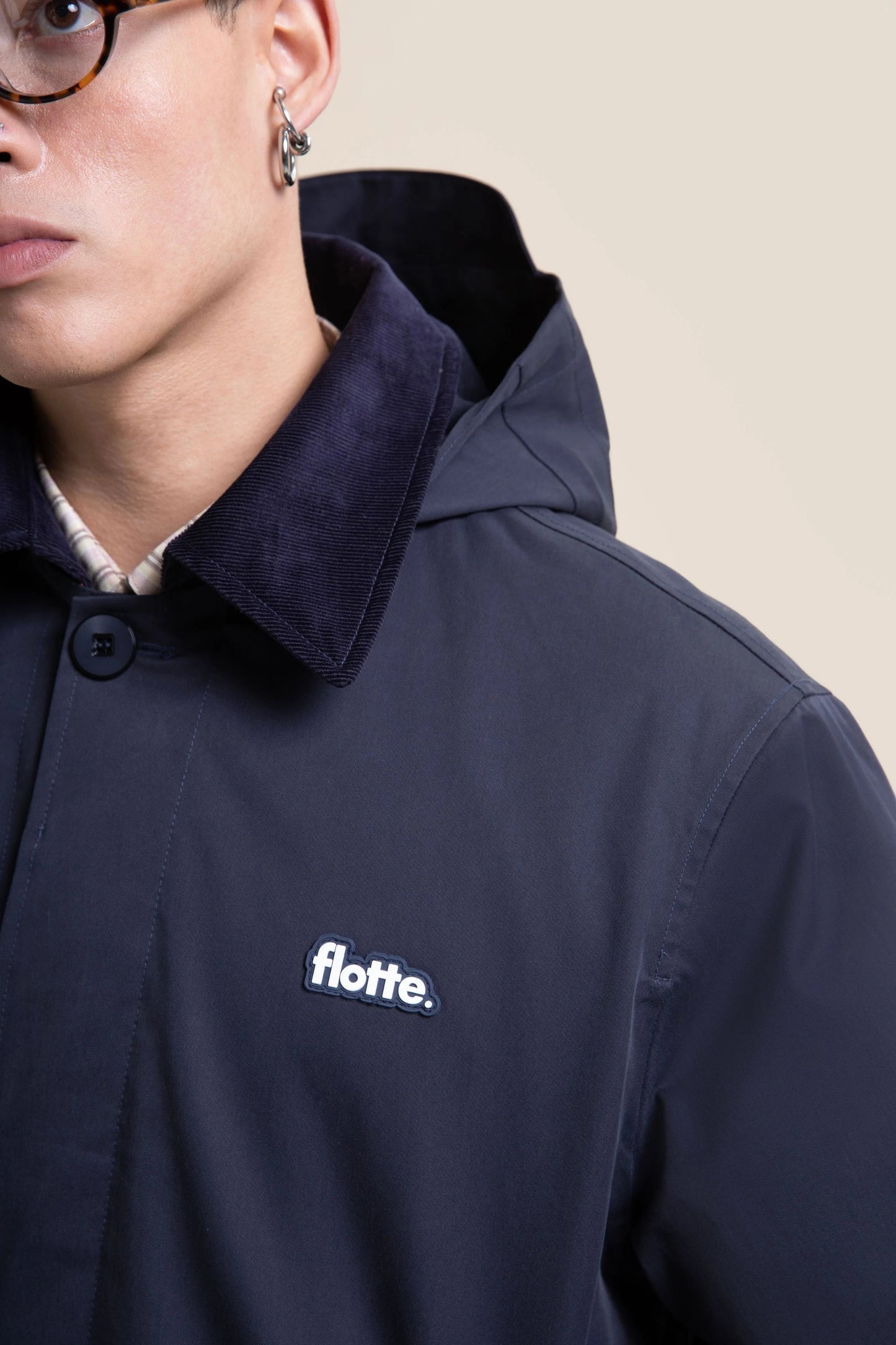 Reuilly Waterproof Parka - Indigo