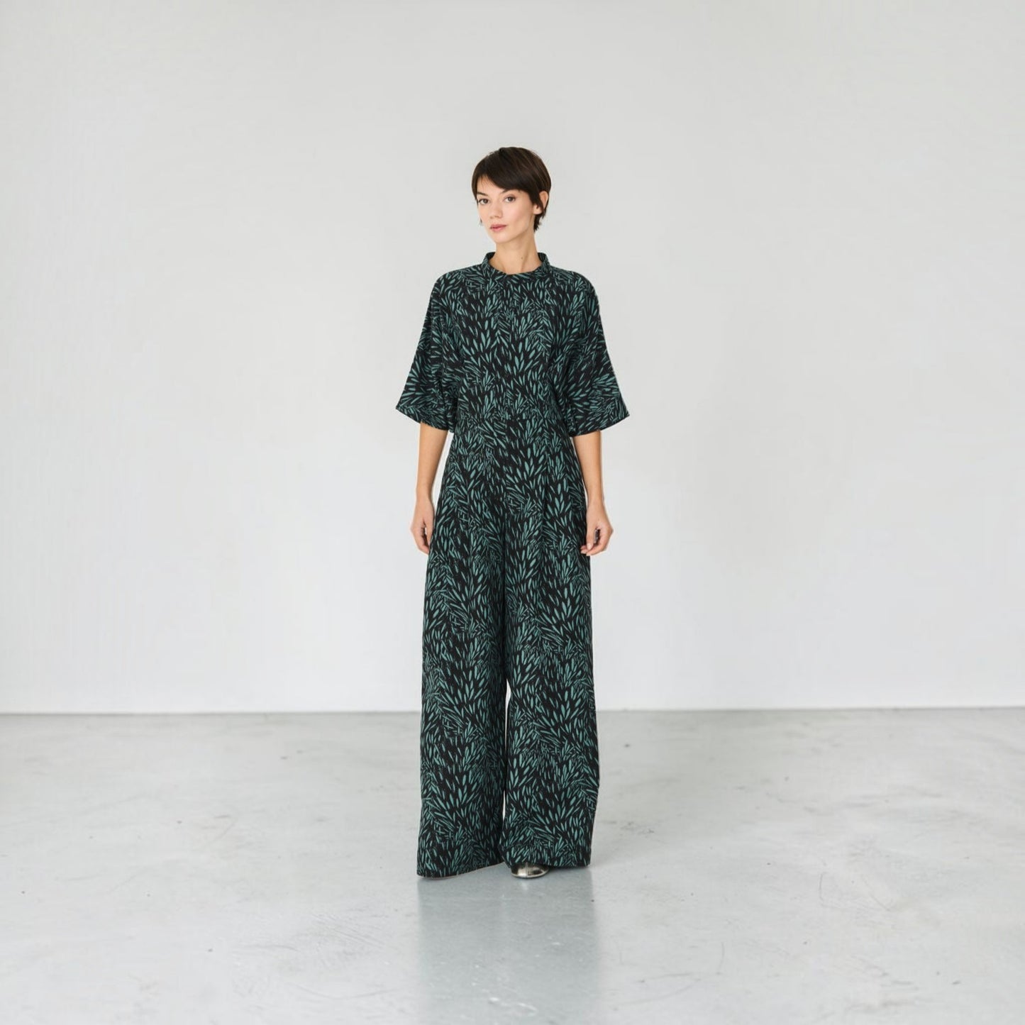 Siloe Jumpsuit - Leaves