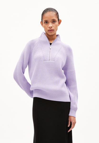 LAST ONE in L - Knitted Ronyiaas Sweater - Lavender Light