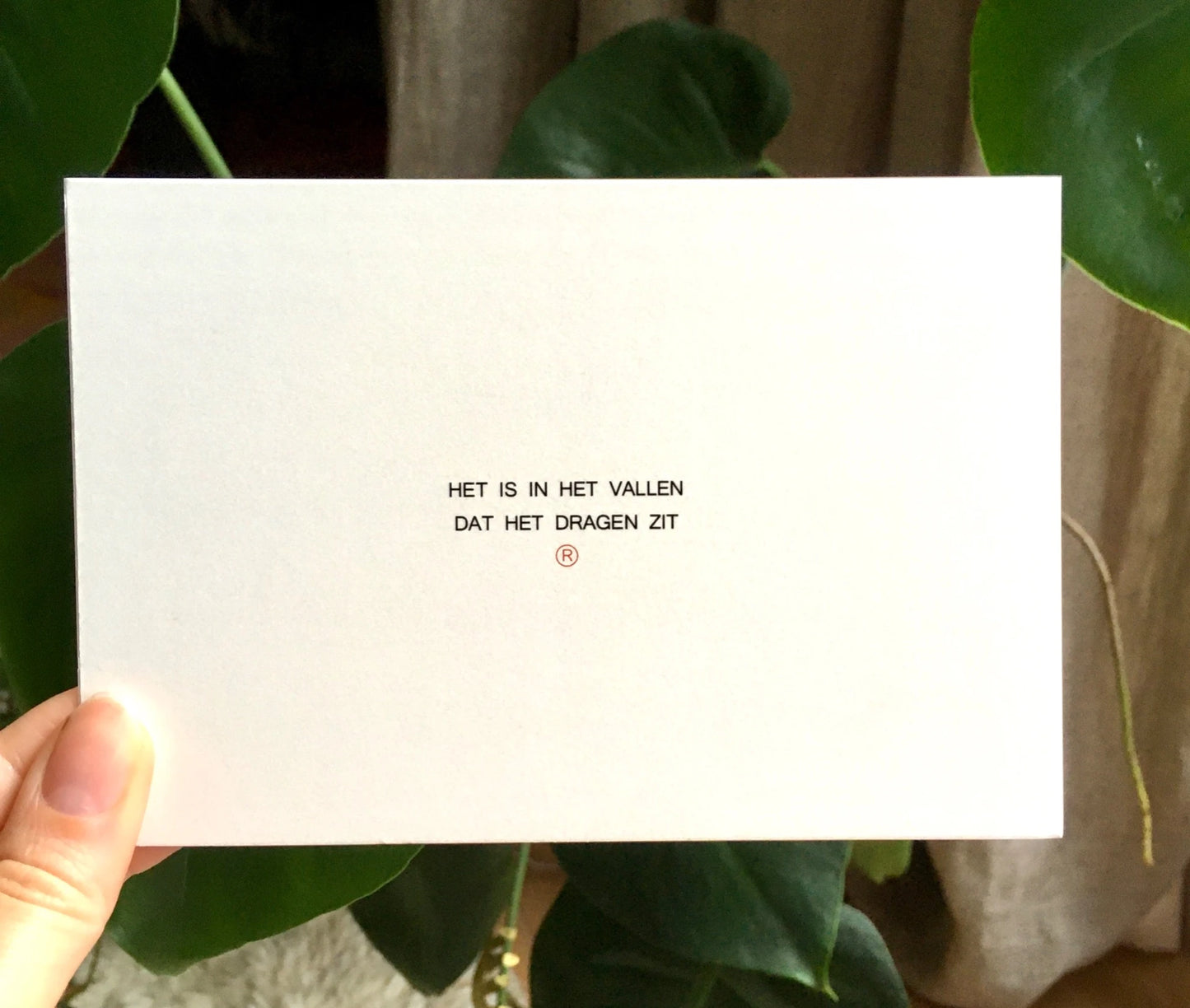 Ruth Van de steene Card #40 - Vallen Dragen