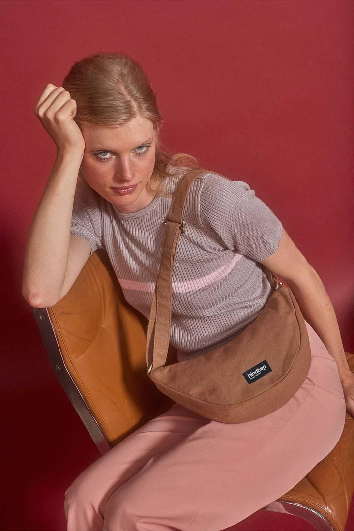 Hindbag Andrea Half Moon Bag - Cinnamon