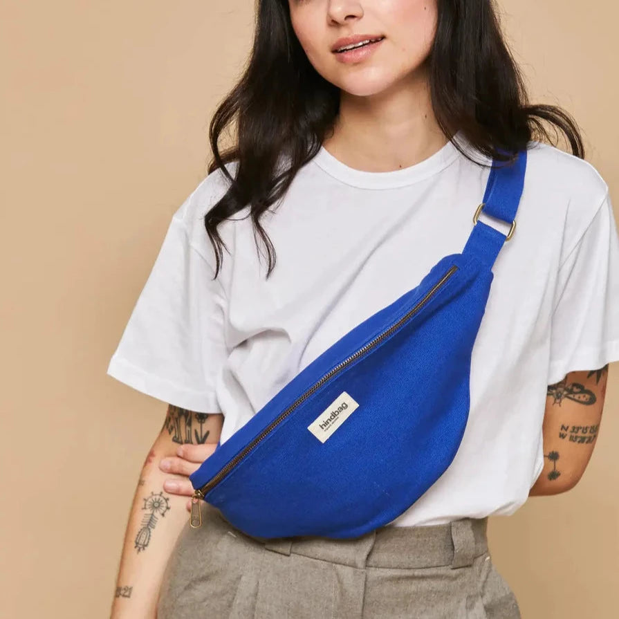 Hindbag Sasha Banana Bag L - Electric Blue