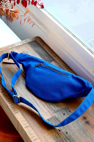 Hindbag Sasha Banana Bag L - Electric Blue