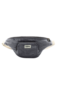 Hindbag Sofia Banana Bag XL - Denim Grey