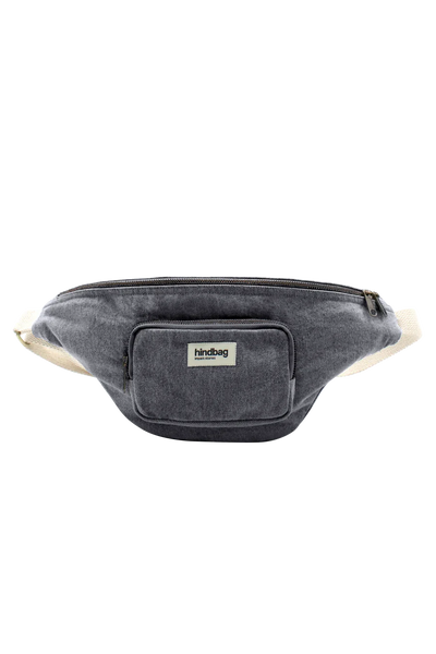 Hindbag Sofia Banana Bag XL - Denim Grey