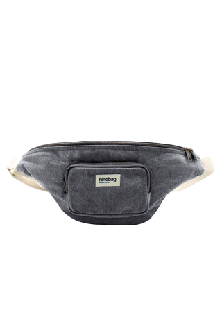 Hindbag Sofia Banana Bag XL - Denim Grey