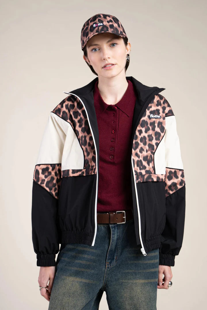 Saint-Martin Jacket Tricolor - New Leopard/Ombre